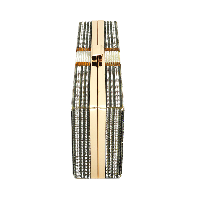 Fashion Diamond Bling Women Evening Bag Day Clutches Lady Shoulder Purse Dollar Money Handbag for Party