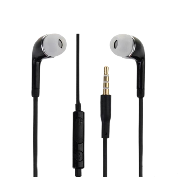 SAMSUNG Original Earphone EHS64 Wired 3.5mm In-ear with Microphone for Samsung Galaxy S8 S8Edge S7Edge S6 S5 Note4/5 C5 C7 C9/A9black