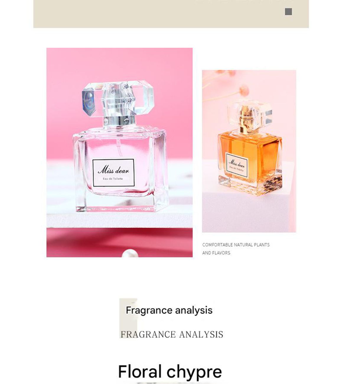 Miss Sweetheart women's perfume long-lasting light fragrance fresh 45ml