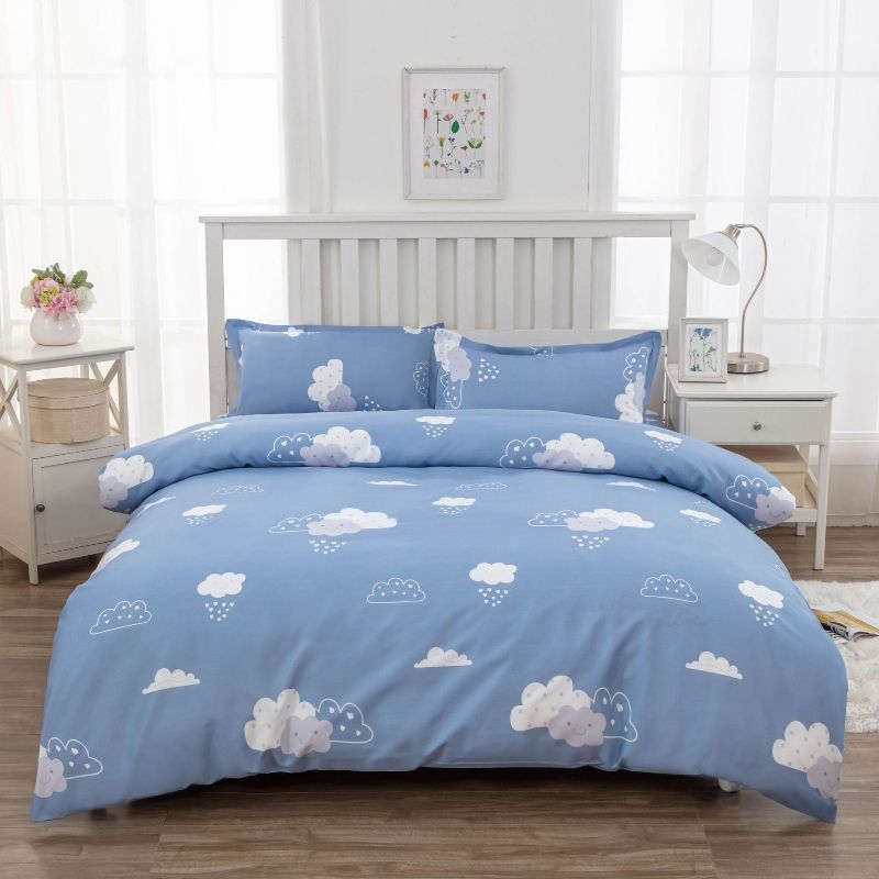 215*225cm ，175*225cm，Bedding, bed sheets CRRSHOP art ticking Large size bed sheets free shipping pillow case  45*76cm 