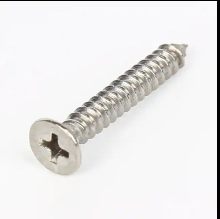 Stock supply cheap M3 round cross-head metal screws 