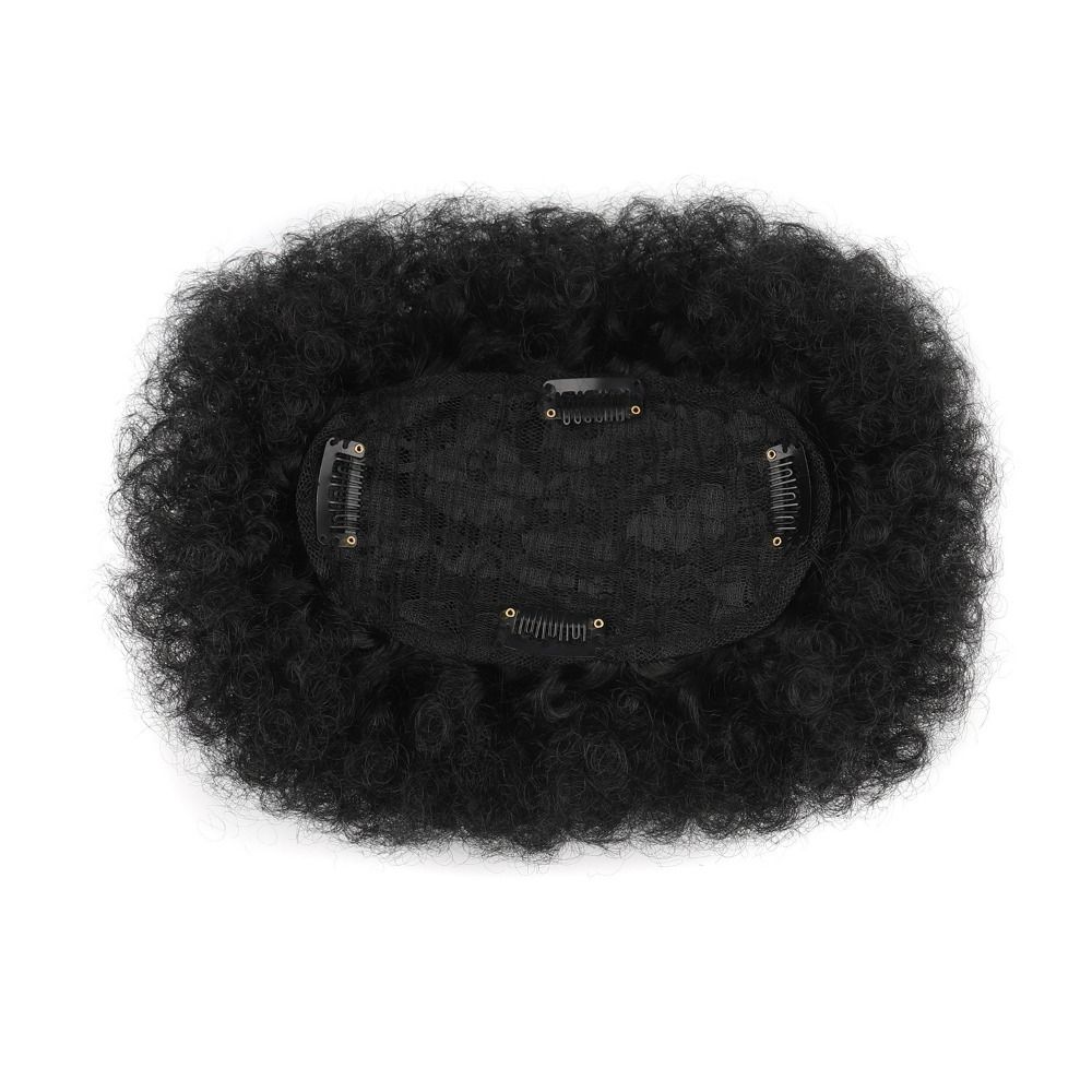 TopKiss High Temperature Fiber Men's Wig, Big Replacement Block for Chicken Combs Exploding Head Wig Local