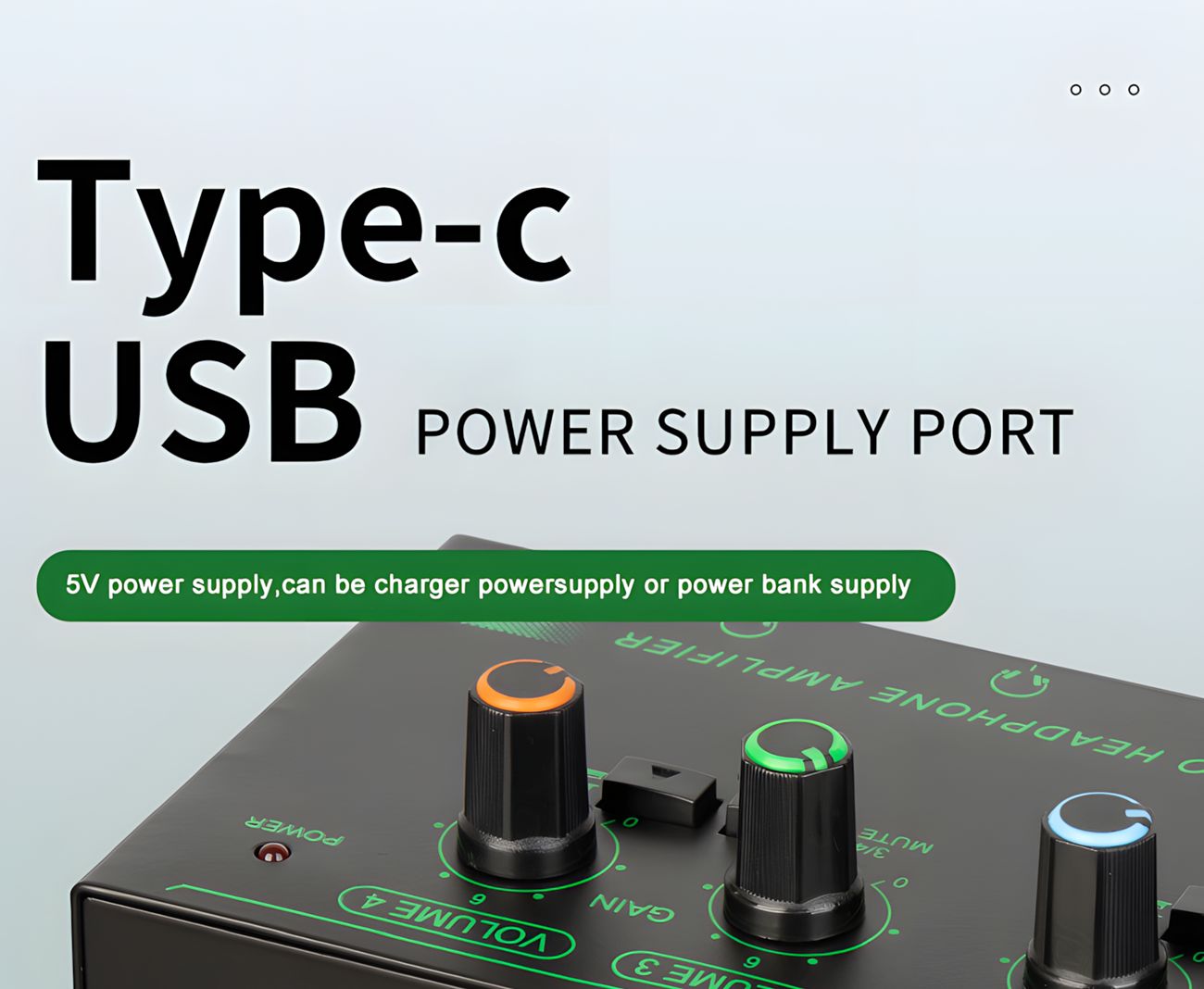 Headphone Amplifier 4-channel 6-channel monitor headphone amplifier mini audio professional