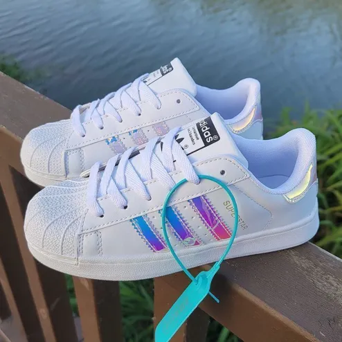 Holographic adidas running outlet shoes