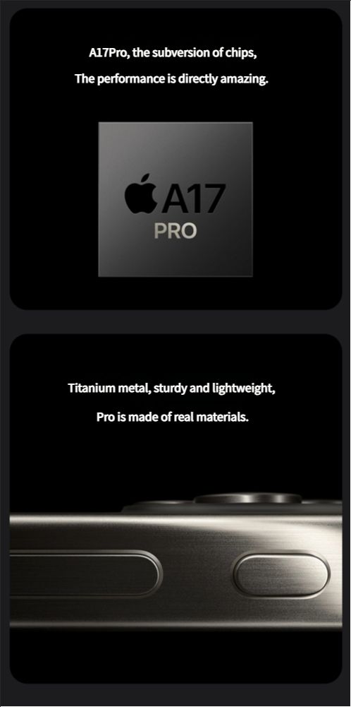 【Lowest Price Online】 Apple iPhone 15 Pro Max Unlocked - 256GB 512GB 1TB - B Grade Refurbished