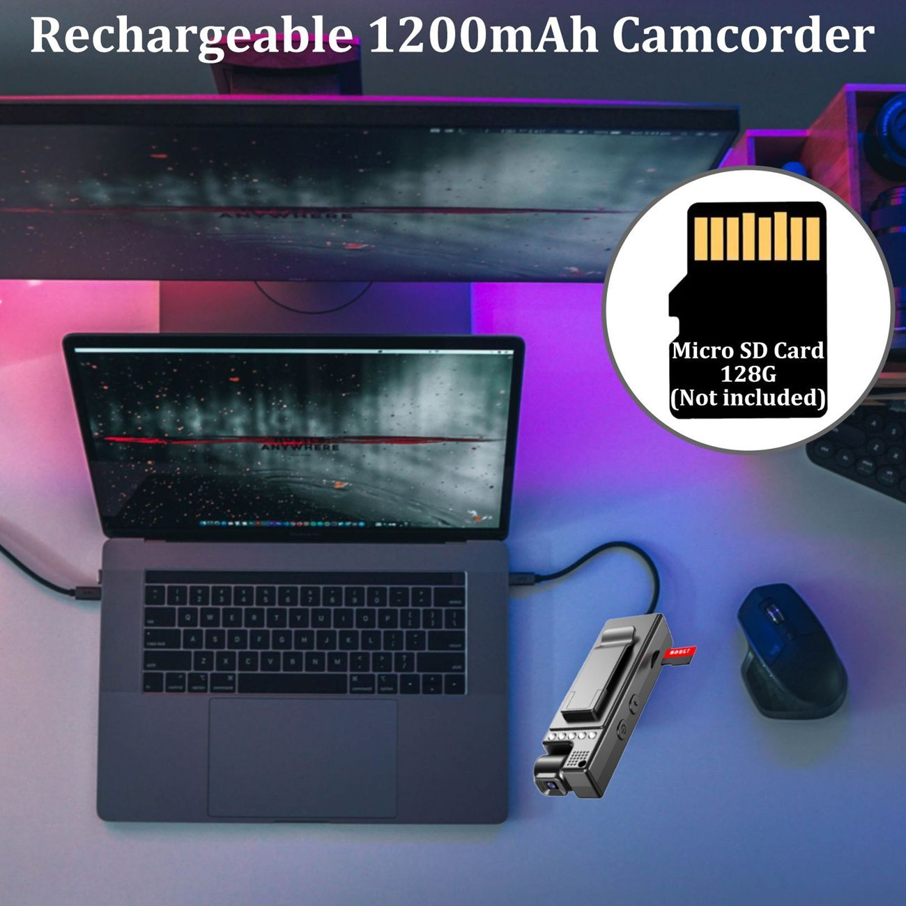 L9 sports camera ultra-clear picture quality portable outdoor video wifi camera conference recorder recording pen HD night vision