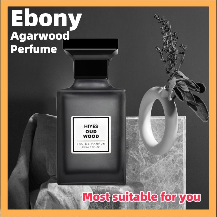 Men's Perfume 95ml ebony agarwood men's perfume Woody and masculine cologne fragrance CRRSHOP beauty care perfume