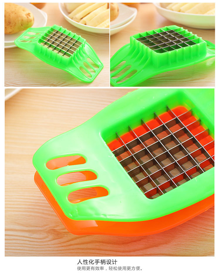 Stainless Steel French Fry Cutter Great Kitchen Tools Potato Cutter Manual Potato Cutter Kitchen Tools Vegetable Fruit Slicer
