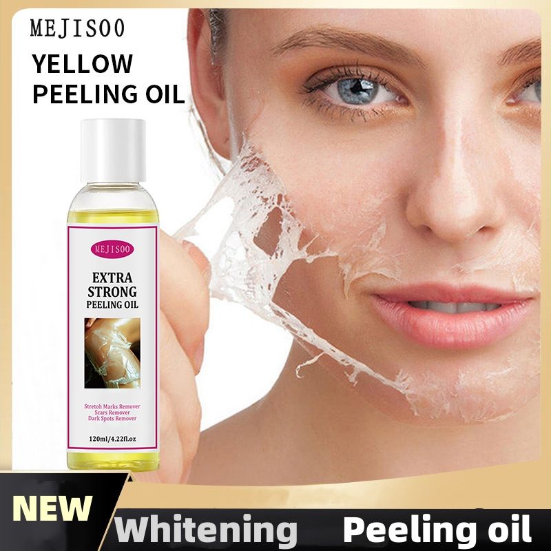 Whitening Peeling oil Tear off dead skin, clean, exfoliate, oil, yellow skin oil CRRSHOP Body Oil ,120ml Exfoliating oil