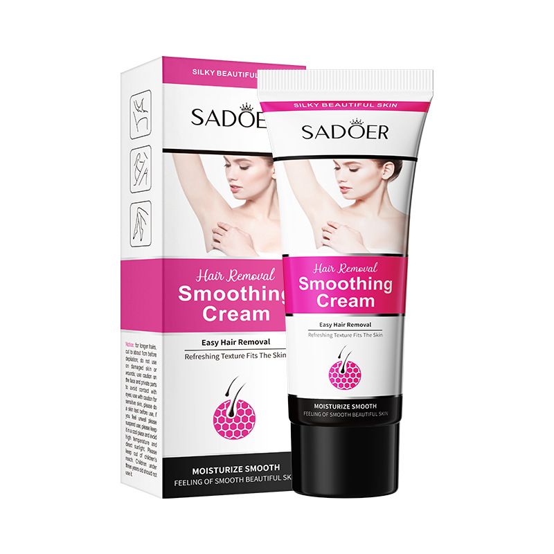 SADOER Smooth Hair Removal Cream Smooth and tender skin clean and convenient hair removal cream