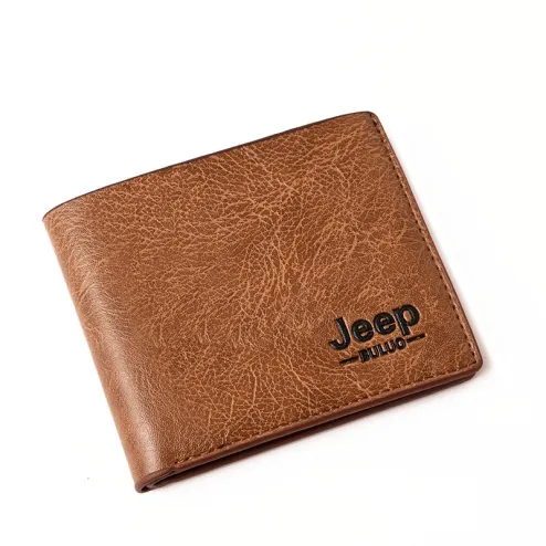 2020 Men Wallets Mens Jeep Wallet with Coin Bag Small Money Purses