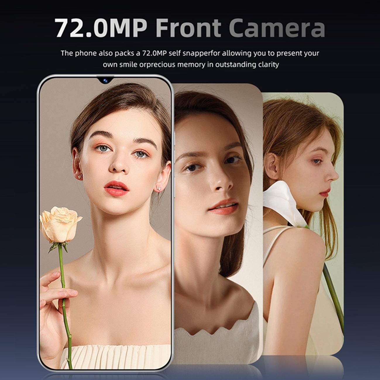New cross-border phone Spark20 Pro Android 16+1T intelligent 6.8-inch large screen phone (explosive model)