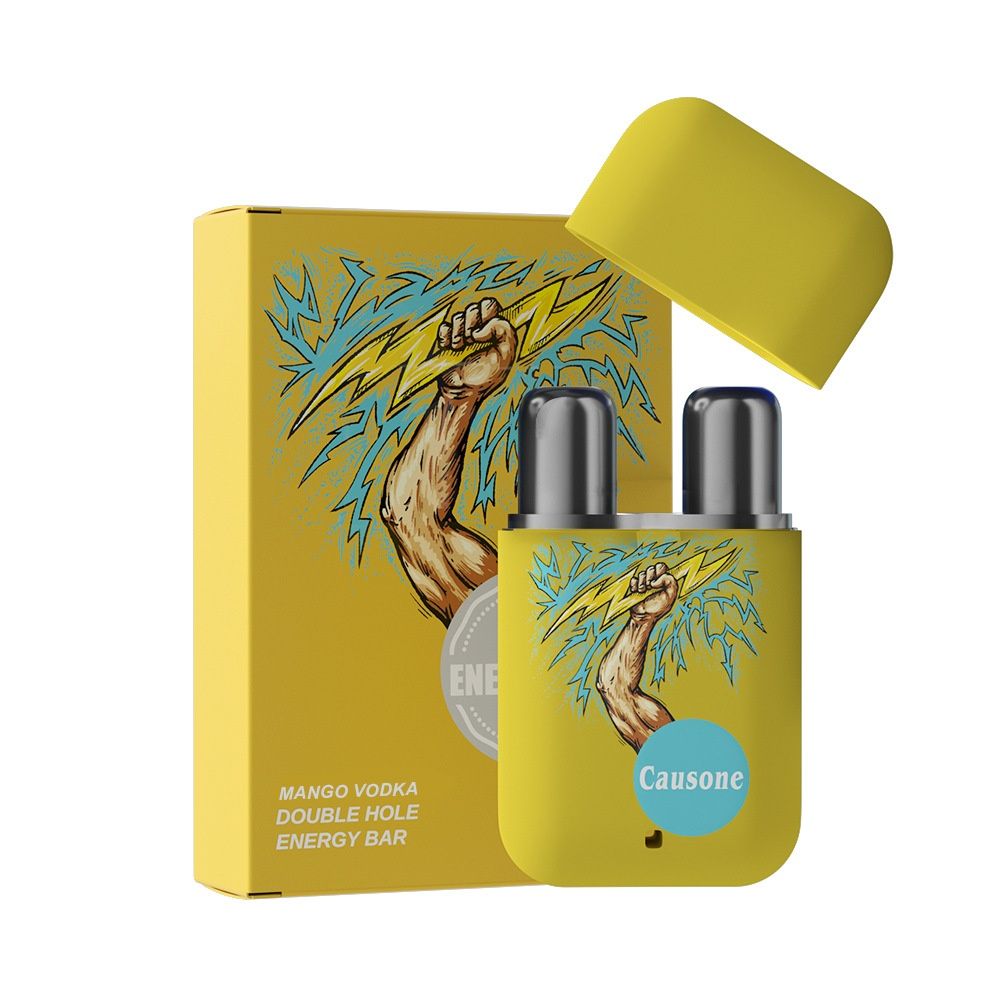 CAUSONE Thunder Blade Dual-hole Nasal Inhaler, Portable Cooling Aroma Stick, Refreshing Nasal Essential Oil Stick, Comfort Scented Inhaler for Travel, Driving and Daily Use
