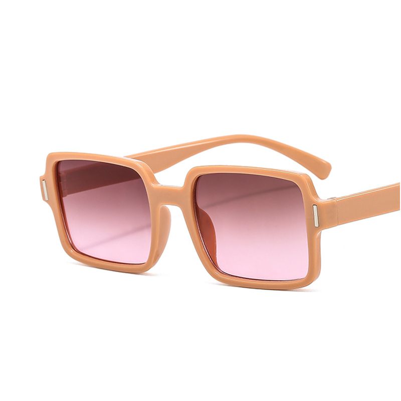 97108 Men's and Women's New Square Frame Sunglasses Outdoor Sunscreen Sunglasses