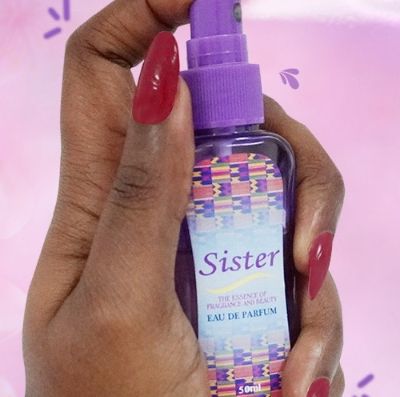 Sister Perfume Ghandour Cosmetics Deodorant.