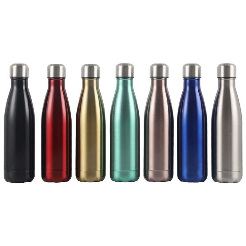 500ML Sport Insulated Stainless Steel Water Bottle with Spout Lid