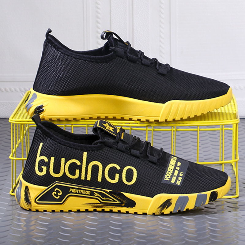 G5 Mens Sneakers Casual Shoes Lightweight Big Size Breathable Male Footwear Lace-up Soft Sole