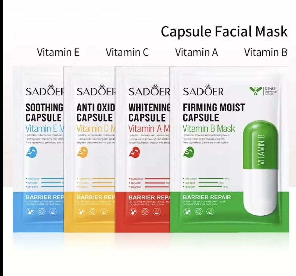 Randomly picked sheet mask for Moisturizing, oil control, anti-acne, pores shrinking, hydrating and other skin care benefits tackling various skin conditions, with gifts