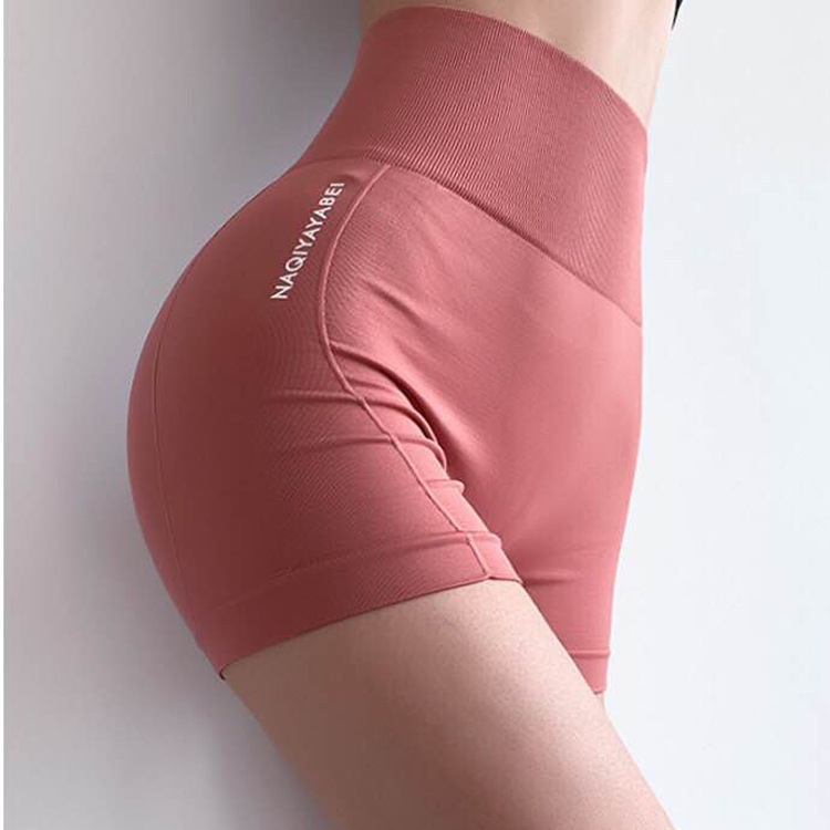Women's Yoga Shorts Tummy Control Workout Running Athletic Non See-Through Yoga Shorts One Size