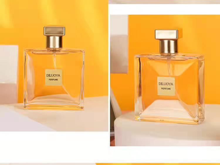 Tik Tok Live Romantic Encounter Golden Ladies Perfume is fresh and lasting.50ML