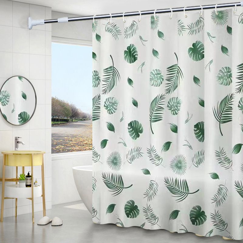 Shower curtain, waterproof, mildew proof, thickened, bathroom curtain, partition curtain, door curtain, window hanging curtain ，large size 100*200cm,120*200cm,150*200cm,180*200cm,200*200cm,240*200cm,260*200cm ，Stainless steel ，buckle eye01# PEVA material