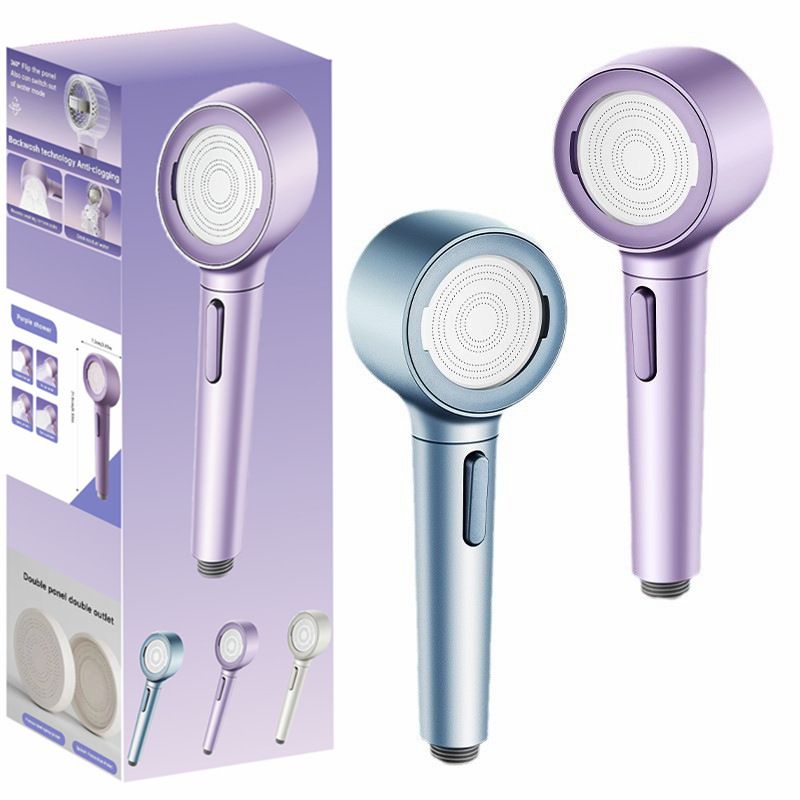 Boosting Showerhead Flip Showerhead Backwashing Anti Blocking Shower Head Children's Shower Head Pressure Showerhead Bath Sprinkler