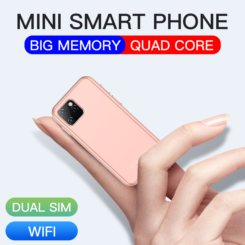 SOYES XS11 Mini Android 6.0 Cell Phones With 3D Glass Slim Body HD Camera Dual Sim Quad  Core Google Play Market Cute Smartphone