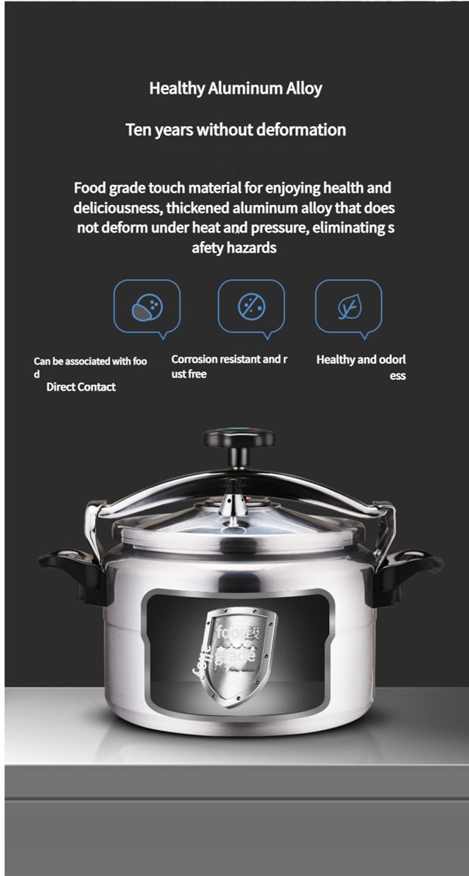 18-54cm thickened large capacity mini commercial non-stick pan explosion-proof household pressure cooker