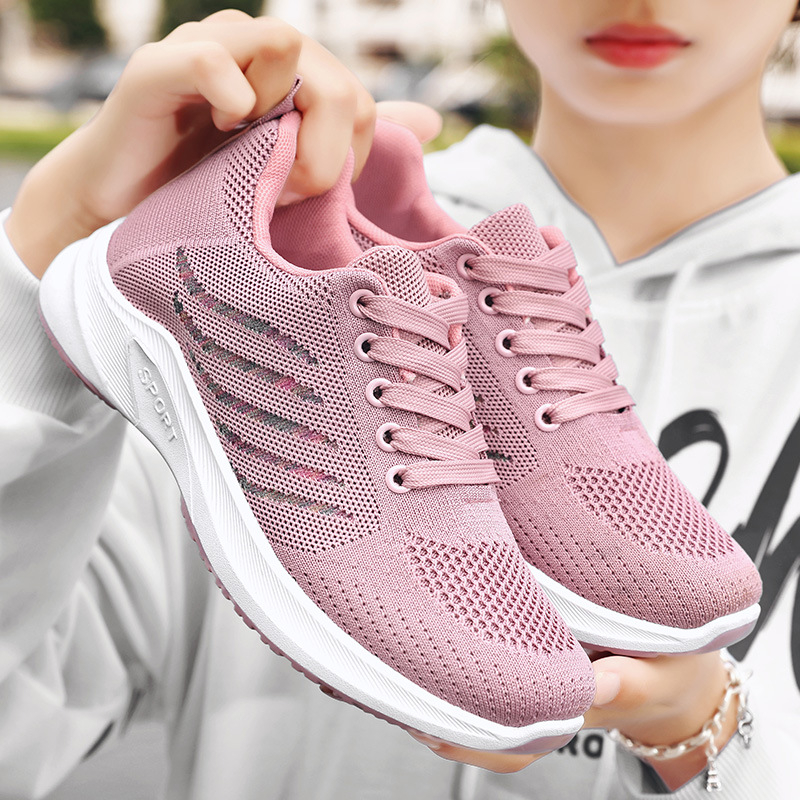 G-2211 Womens Walking Tennis Shoes Lightweight Breathable Mesh Memory Foam Casual Sneakers for Work Gym