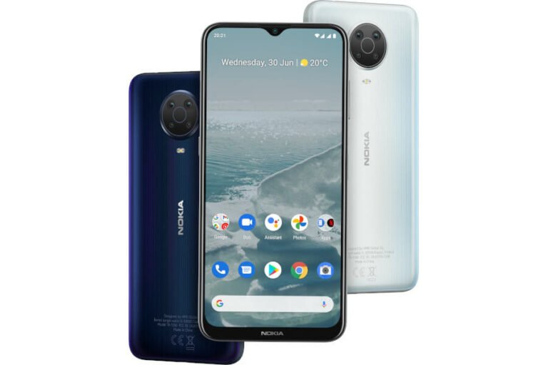 Nokia G20 - 64GB HDD + 4GB RAM - Glacier Silver