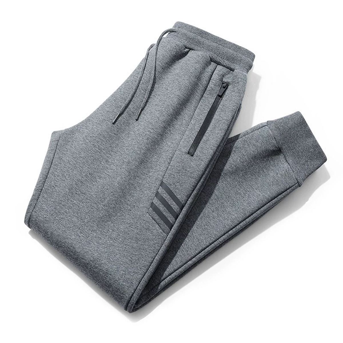 Men's work pants for spring and autumn, durable and protective work clothes, elastic waisted oversized sports and casual pants