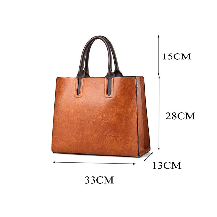 Large Handbags Women Bags Fashion PU Leather Women Shoulder Bag Big ladies Hand Bags Vintage Tote Bag