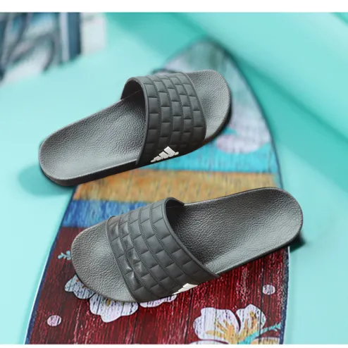 Adidas sandals summer slip on hot sale