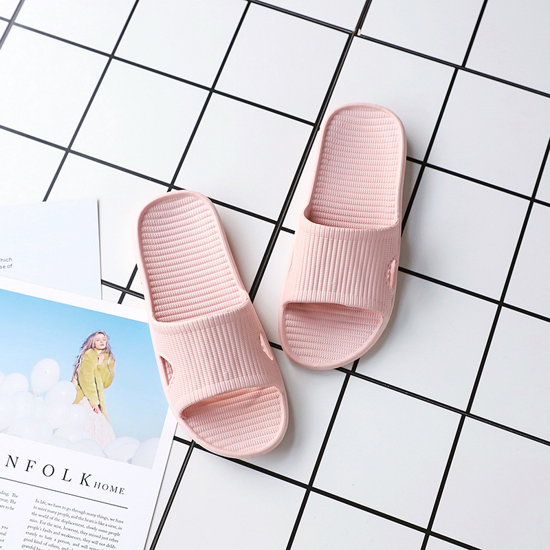 Women Summer Soft Bottom Floor Tow Bathroom Non-Slip Slippers