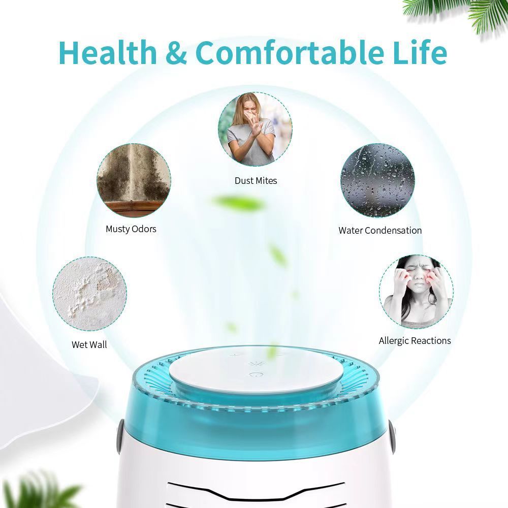 New indoor dehumidifier, household moisture-proof and moisture-proof small dehumidifier, bedroom air purifier