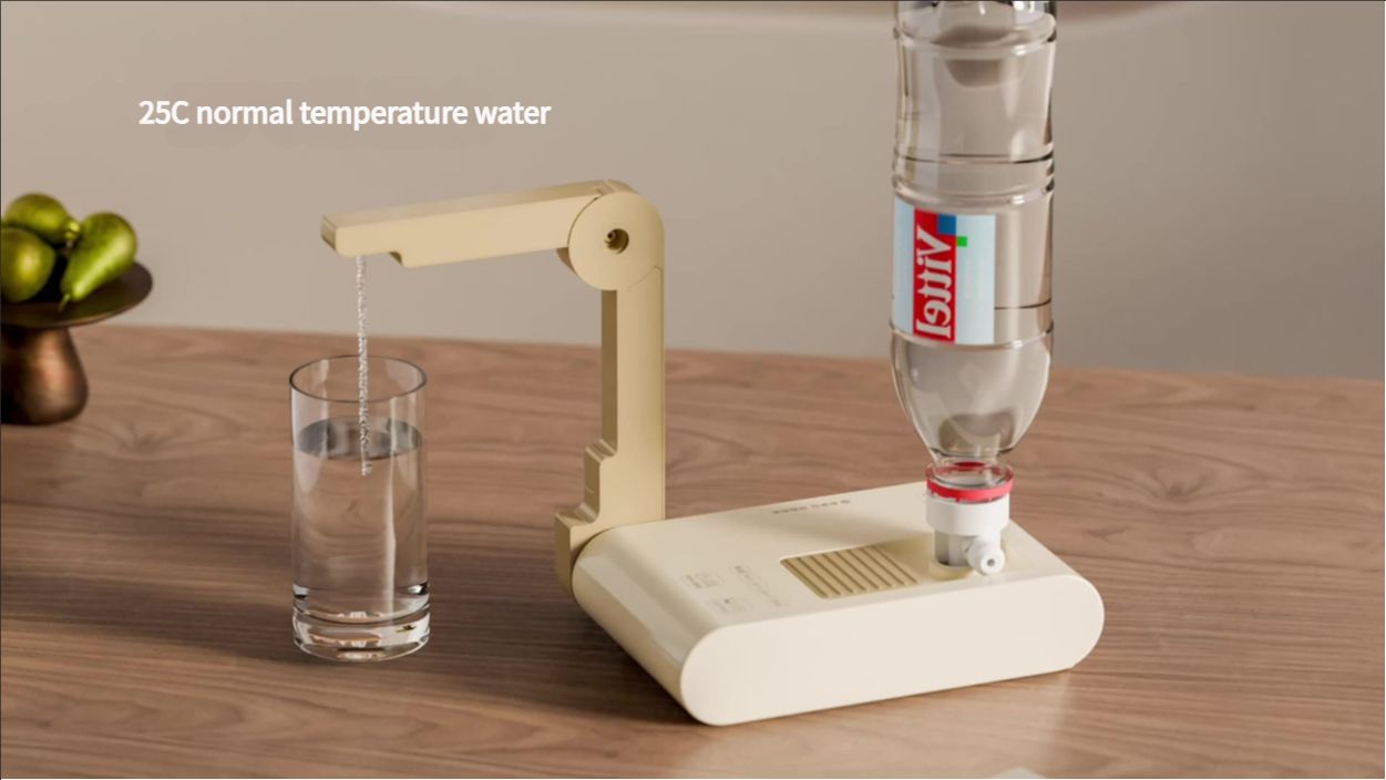 Portable instant hot water dispenser with 3 seconds of hot water for travel and hot water