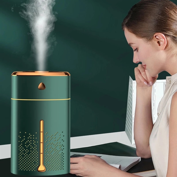 CRELVCOE 1000ML Air Humidifier 7 Color LED Light Aromatherapy Fragrance Essential Oil Diffuser USB Aroma Mist Maker