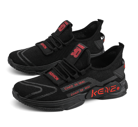 women shoes running shoes fashion sports shoeBlack