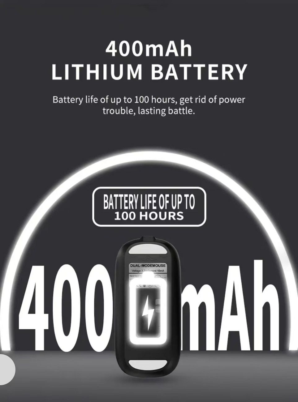 Transparent Wireless Bluetooth Mouse | Multi-Device & Silent 