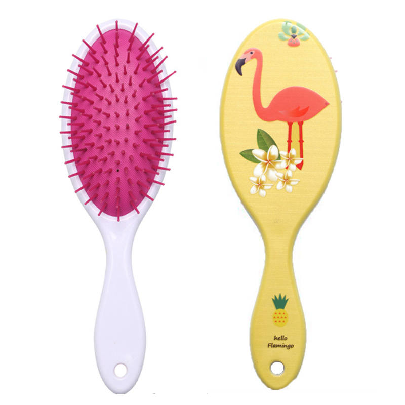 Nylon Hair Brush For Wet/Dry Hair Smoothing Massaging Detangling, Air Cushion Comb For Women Men Kid