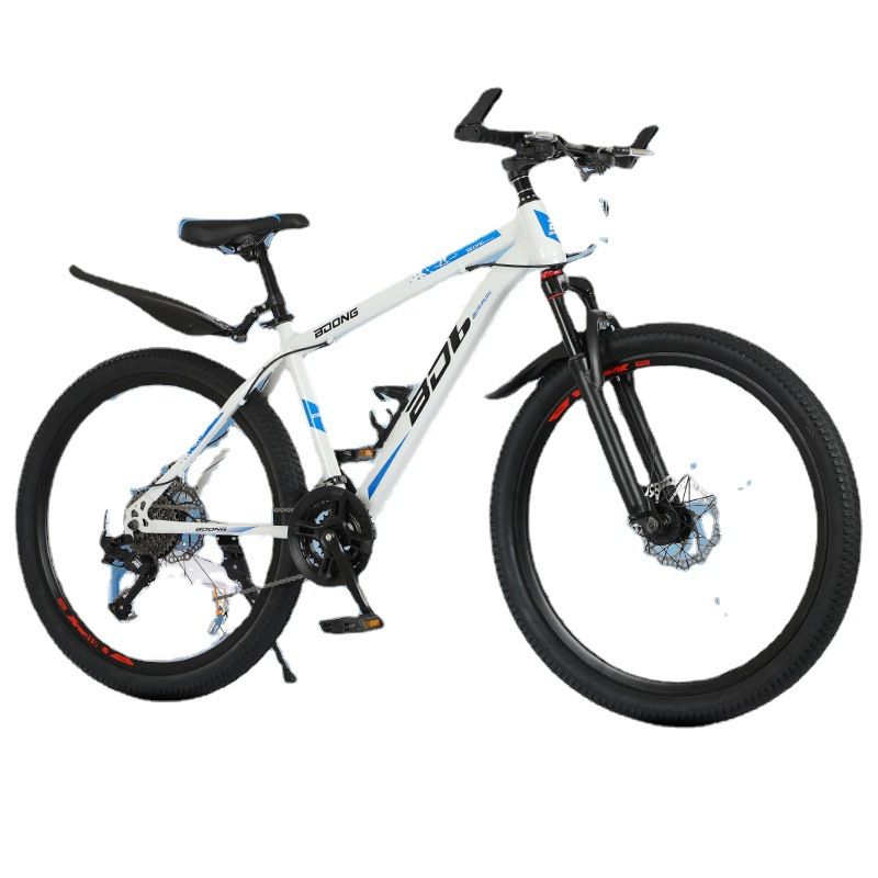 Mountain bike adult 24-inch 26-inch men's variable-speed mountain bike 27-speed men's off-road bicycle