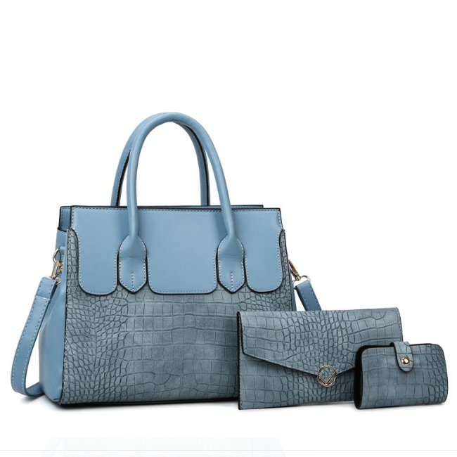 CLella Women's Bags 3 in 1 European and American Style Women's Shoulder Messenger Handbag