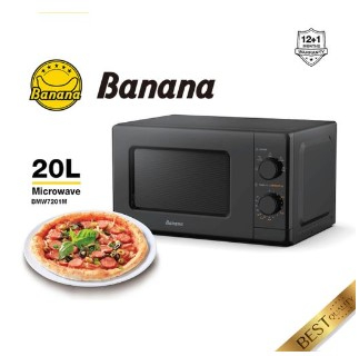 Banana Microwave Oven - 20L - Black