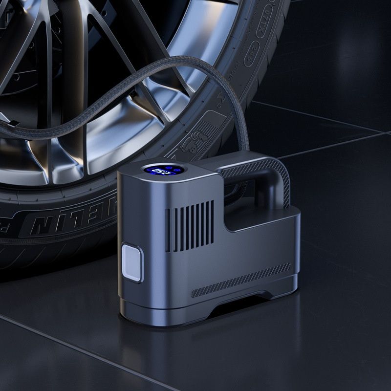 Portable Multifunctional Car Tire Inflator, High-Pressure Auto Air Pump, Mini Electric Tire Inflation Compressor, Universal Car Air Pump for Emergency Use
