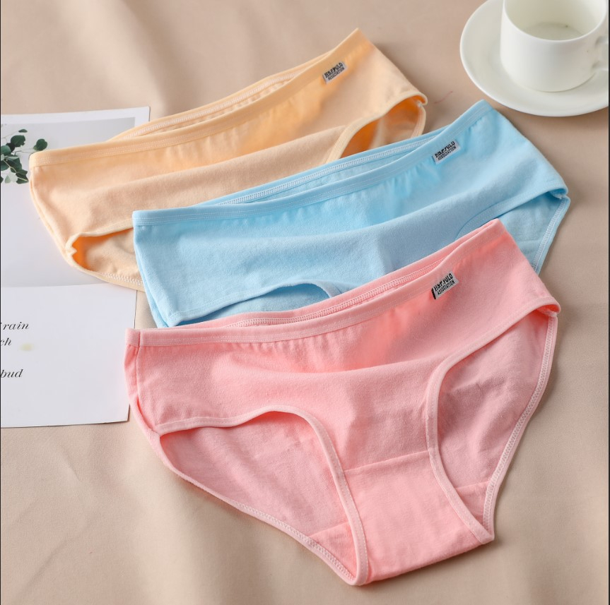 1/11Pcs/set Ladies Underwear Knickers Women's low waist lace Lingerie Solid Color Briefs Panties for 50-63kg