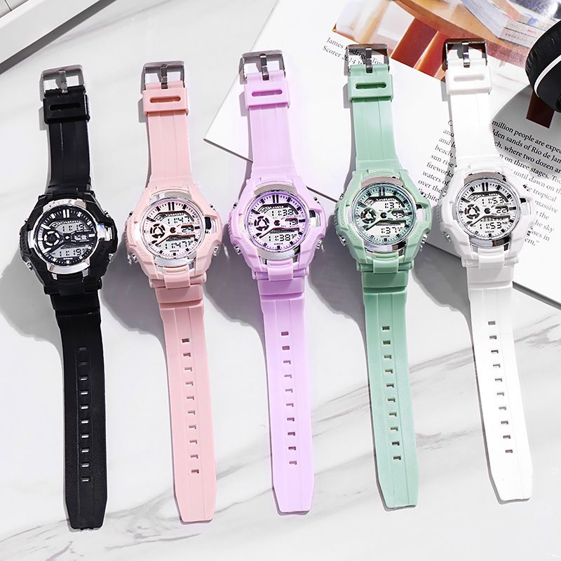 SY04 Creative Art Lovely Watch Women's Leisure Fashion simple girl's Candy colored quartz watch for women