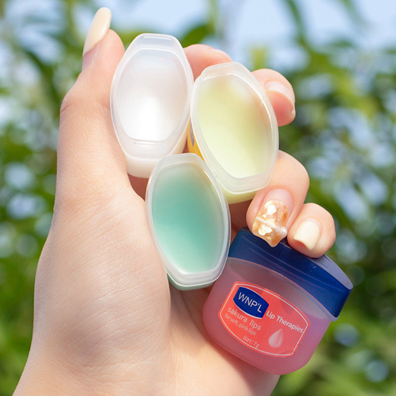 9973 6/8 Pcs Lip Balms Moisturizing Refreshing Non-sticky Fruit Series Anti-Cracked Lip Treatment Vaseline for Makeup Lip Gloss Set