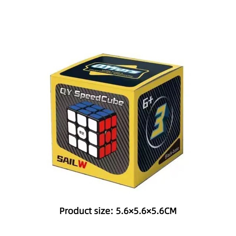 3x3x3 Magic Cube Black Professional 3x3 Cube Speed Puzzle ​Professional Cubo Magico Educational Toys For Kids Gift