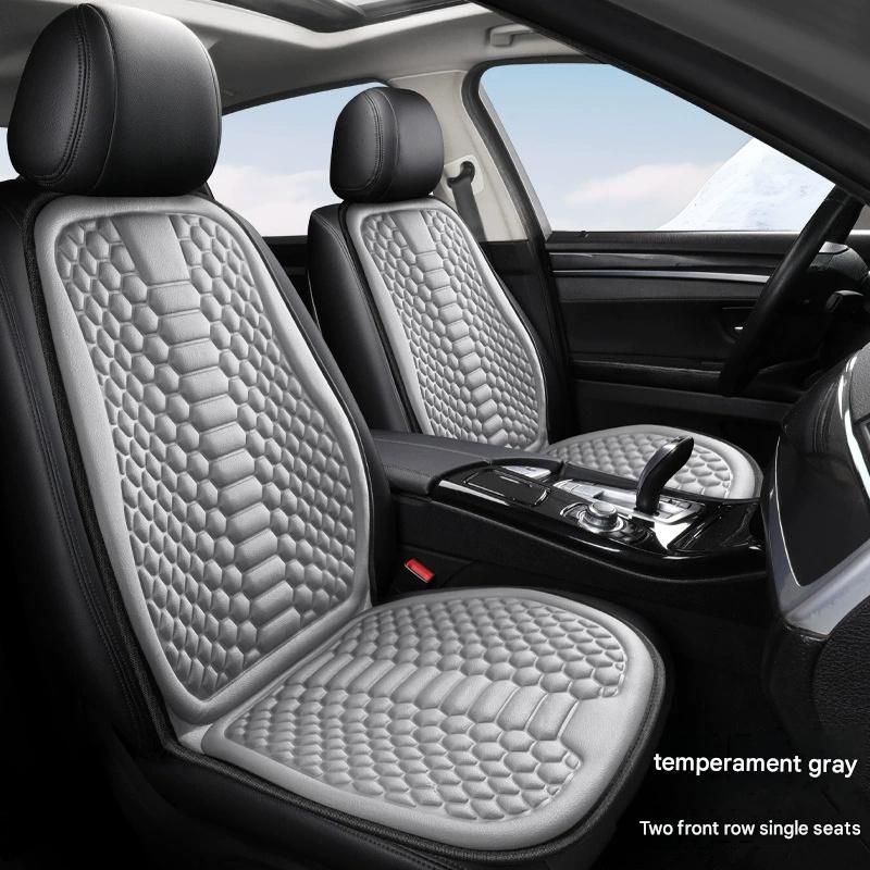 Universal Car Seat Cover Four Seasons Ice Silk Cooling Cushion Breathable Front Rear Auto Seat Pad Mat for Car Truck Interior
