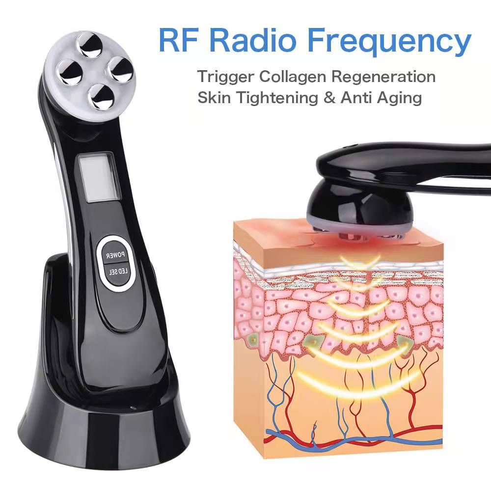 Microcurrent infusion instrument, electroporation, anti-wrinkle, photorejuvenation, lifting and firming beauty instrument gift
